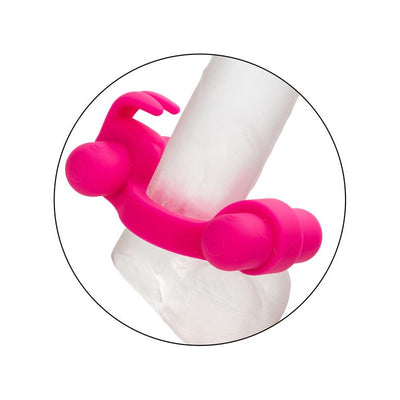 CalExotics Jack Rabbit Silicone Rechargeable Rockin' Rabbit Couples Enhancer