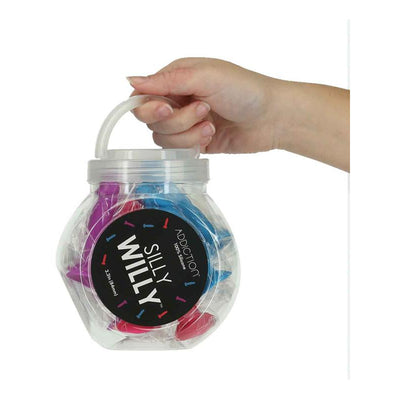 BMS Factory Silly Willy 3.5 in. Mini Dongs Display of 12