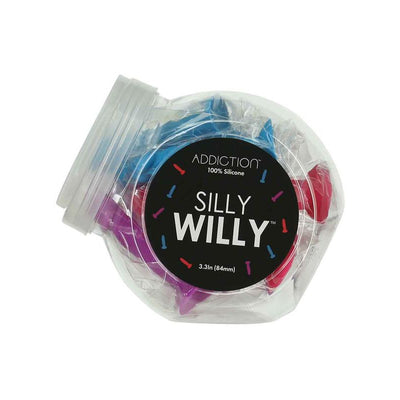 BMS Factory Silly Willy 3.5 in. Mini Dongs Display of 12