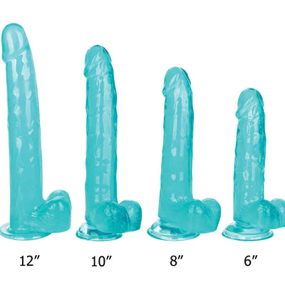 Calexotics Size Queen 8 inch - Colour: Purple