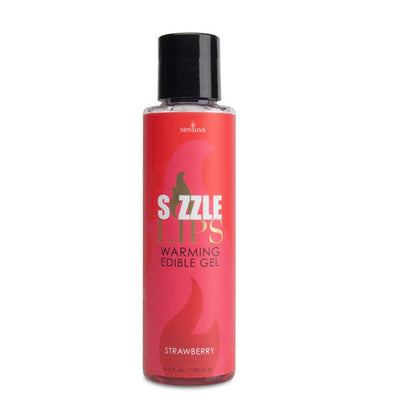 Sensuva Sizzle Lips Warming Gel Strawberry