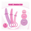 Creative Conceptions Skins Care Curved Dilators 3pc Set Small Medium