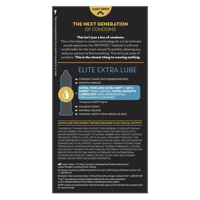 LifeStyles Skyn Elite Extra Lubricated Condoms 10 Pack