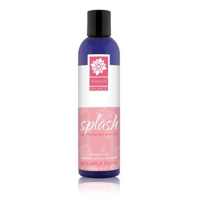Sliquid Balance Splash Grapefruit and Thyme Gentle Feminine Wash 8.5 oz