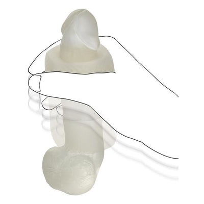 CalExotics Slop Top Nasty Luv Textured Silicone Stroker 1.5” x 2.25”