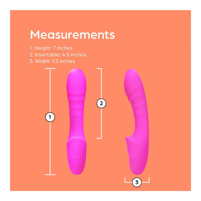 So Divine Pash Ribbed Vibrator