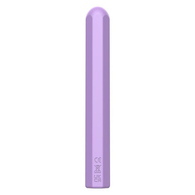 Playful Soft by Playful Chic Rechargeable Long Bullet Vibe - Colour: Purple