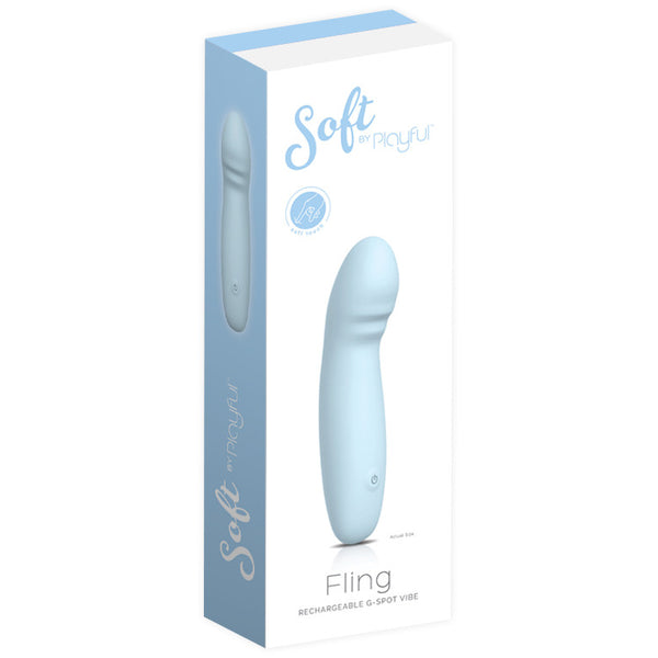 Soft By Playful Fling Rechargeable G-Spot Vibrator | RandyFox Randy Fox Soft By Playful Fling Rechargeable G-Spot Vibrator | RandyFox Randy Fox