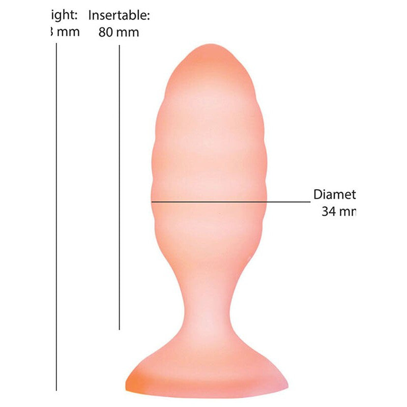 BMS Factory Softies Dual Layer Anal Plug | Silky Soft Anal Toy Randy Fox BMS Factory Softies Dual Layer Anal Plug | Silky Soft Anal Toy Randy Fox