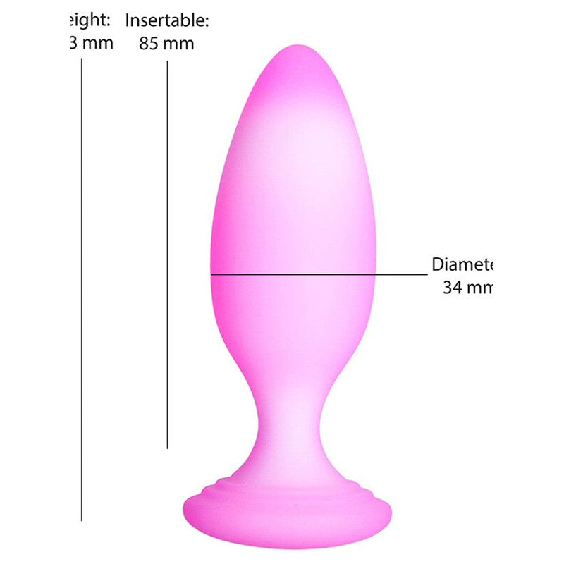 BMS Factory Softies Dual Layer Anal Plug | Silky Soft Anal Toy Randy Fox BMS Factory Softies Dual Layer Anal Plug | Silky Soft Anal Toy Randy Fox