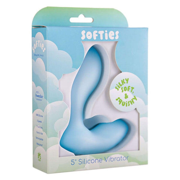 BMS Factory Softies Dual Layer Anal Vibe - Colour: Blue