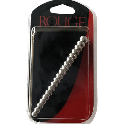 Rouge Stainless Steel Beaded Hollow Urethral Sound