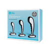 B-Vibe Stainless Steep P-Spot Training Set