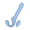 Bloom Storm Double Ended Vibrating Thrusting Strapless Strap On