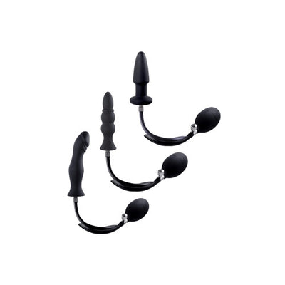 Excellent Power Strafe Silicone Inflatable Butt Plug