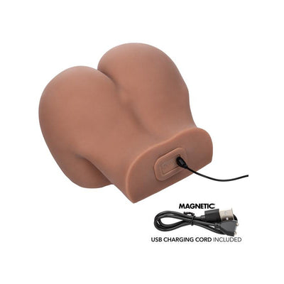 CalExotics Stroke It Vibrating Twerking BBL - Colour: Brown