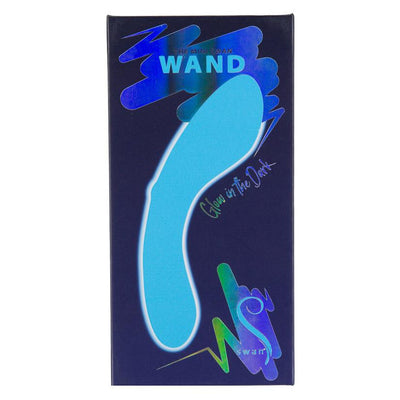 BMS Factory Swan Premium Line Mini Swan Wand - Colour: Glow in the Dark Blue