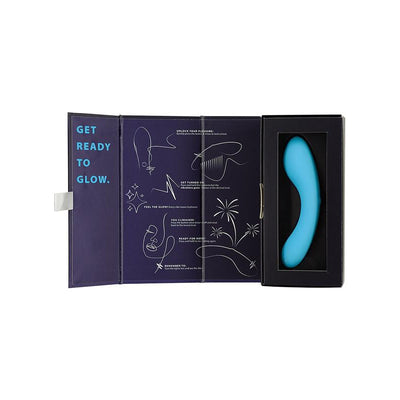 BMS Factory Swan Premium Line Mini Swan Wand - Colour: Glow in the Dark Blue