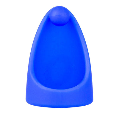Screaming O SwingO Sling Silicone Cock Ring With Perineum Massage - Colour: Blue