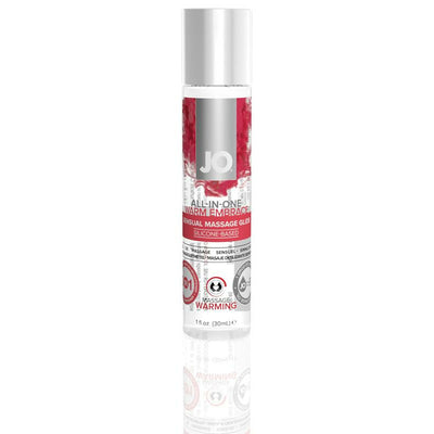 System Jo All-In-One Massage Glide - 1 fl oz / 30mL - Warming