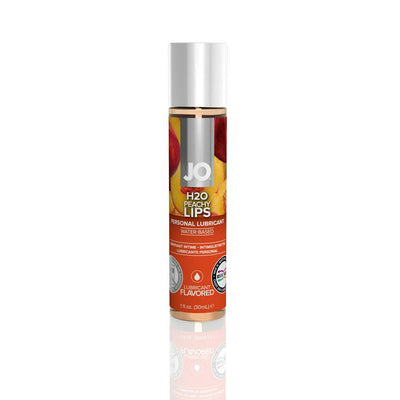 System Jo H2O Flavored Lubricant Peachy Lips 1 fl oz / 30mL