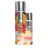 System Jo Peaches and Cream - H20 Peachy Lips 4 fl oz 120mL Plus Free H2O Vanilla Cream 1 fl oz / 30 mL