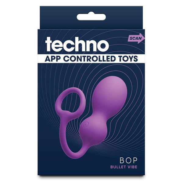 NS Novelties Techno Bop App Controlled Silicone Vibrator