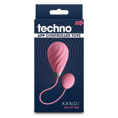 NS Novelties Techno Kandi Insertable App Controlled Silicone Vibrator
