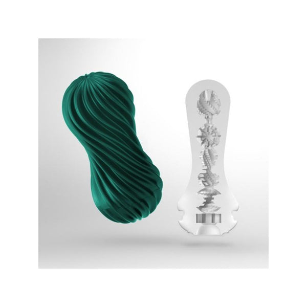 TENGA Flex Male Masturbator - Colour: Green
