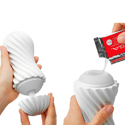 TENGA Flex Male Masturbator - Colour: Green