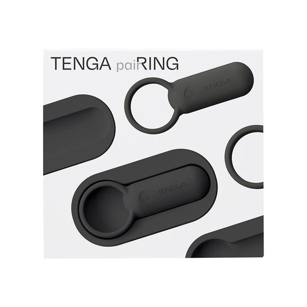Tenga Pairing Vibrating Ring - Colour: Black