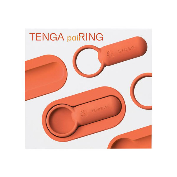 Tenga Pairing Vibrating Ring - Colour: Coral