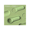 Tenga Pairing+ Rechargeable Waterproof Vibrating Couples Ring - Colour: Lime