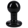 Doc Johnson The Classic Round Butt Plug - 3 Piece Set - Colour: Black