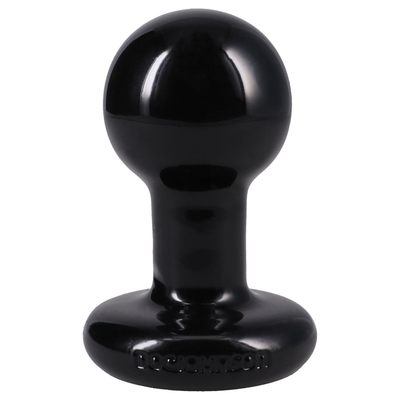 Doc Johnson The Classic Round Butt Plug - 3 Piece Set - Colour: Black