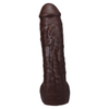 Doc Johnson Vac U Lock The Realistic Cock With Removable Vac-U-Lock Suction Cup ULTRASKYN 12 Inch - Colour: Chocolate