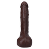 Doc Johnson Vac U Lock The Realistic Cock Squirting With Removable Suction Cup ULTRASKYN 9.5 Inch - Colour: Chocolate
