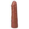 Doc Johnson Vac U Lock The Realistic Cock With Removable Suction Cup ULTRASKYN 7 Inch - Colour: Caramel