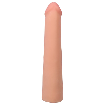 Doc Johnson Vac U Lock The Realistic Cock With Removable Suction Cup ULTRASKYN 9 Inch - Colour: Vanilla