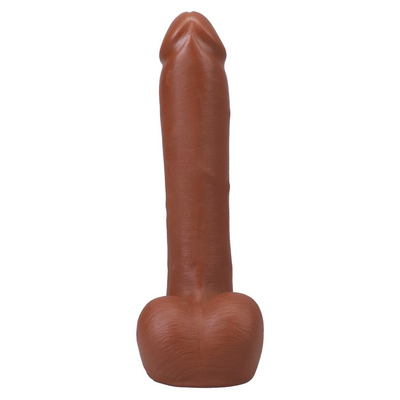 Doc Johnson Vac U Lock Realistic Cock With Removable Vac-U-Lock Suction Cup ULTRASKYN 9 Inch - Colour: Caramel