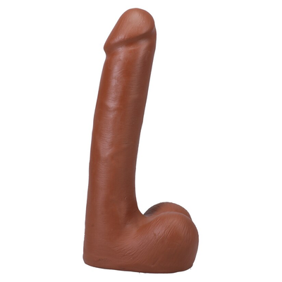 Doc Johnson Vac U Lock Realistic Cock With Removable Vac-U-Lock Suction Cup ULTRASKYN 9 Inch - Colour: Caramel