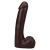 Doc Johnson Vac U Lock Realistic Cock With Removable Vac-U-Lock Suction Cup ULTRASKYN 9 Inch - Colour: Chocolate