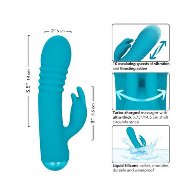 CalExotics Thicc Chubby Thrusting Tickler Triple Motor Massager