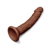 Together Tones 6.75 in. Realistic Dildo - Colour: Dark