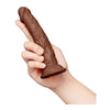 Together Tones 6.75 in. Realistic Dildo - Colour: Dark