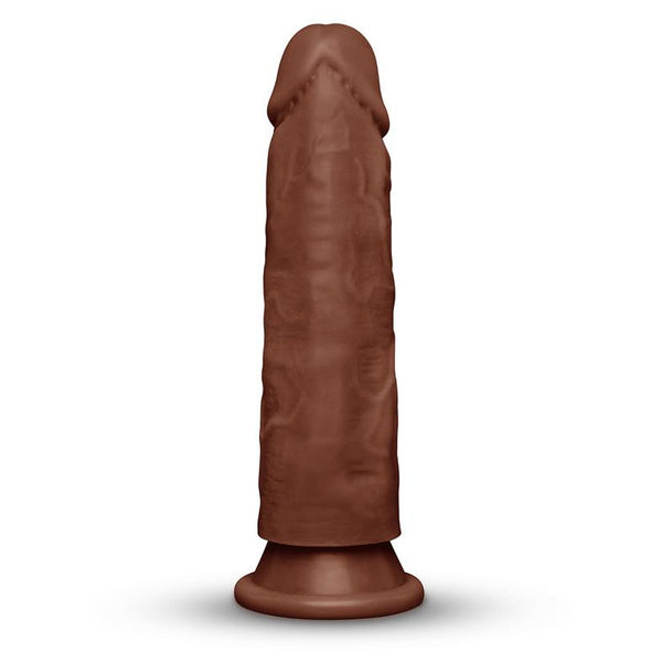 Together Tones 7.75 in. Realistic Dildo - Colour: Dark