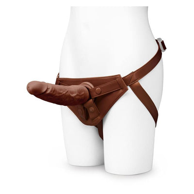 Together Tones 7.75 in. Realistic Dildo - Colour: Dark