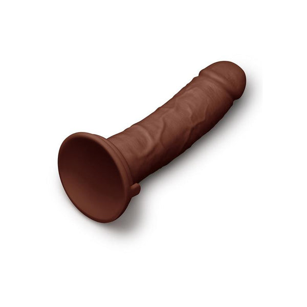 Together Tones 8.5 in. Realistic Dildo - Colour: Dark