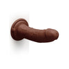 Together Tones 8.5 in. Realistic Dildo - Colour: Dark