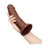 Together Tones 8.5 in. Realistic Dildo - Colour: Dark